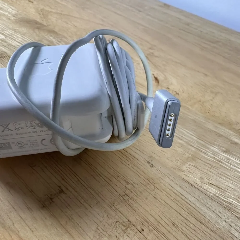 Apple 45 Watt MagSafe 2 AC Adapter w/Power Cord A1436 Genuine‎ OEM Used 3 Cords